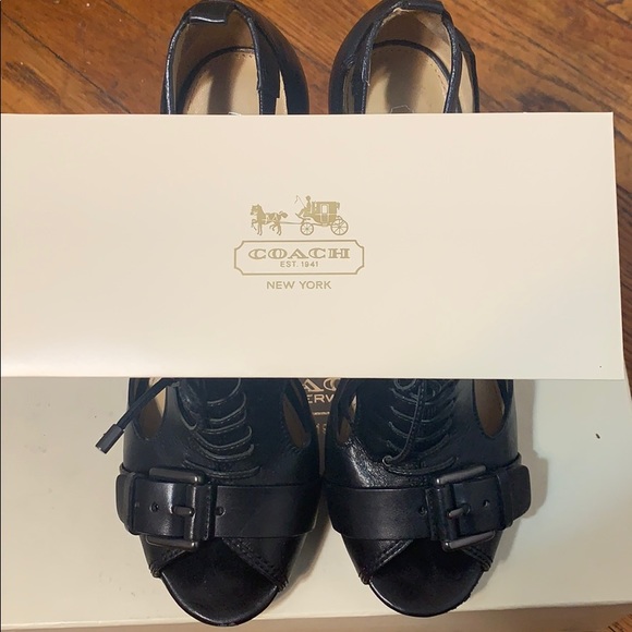 Coach Sophia heels 8m - Picture 6 of 11